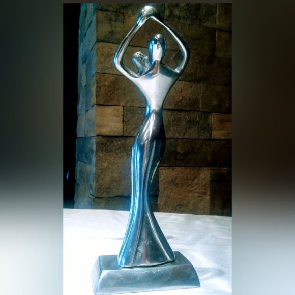 Metal Statuette 12" - Picture 7 of 8